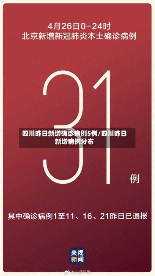 四川昨日新增确诊病例5例/四川昨日新增病例分布