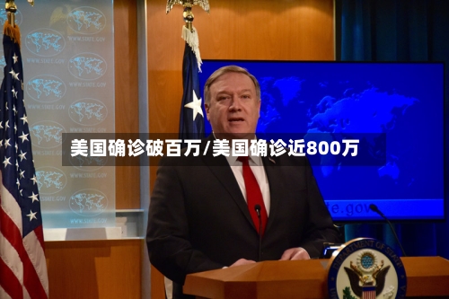 美国确诊破百万/美国确诊近800万